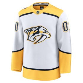Nashville Predators Hockeydrakt Custom Fanatics Premium 2024-25 Hvit Borte - Herre